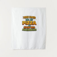 Adesivo de Citação Divertida de Pizza – “Você Me C