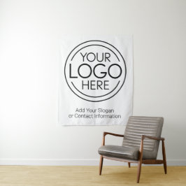 Tapete De Parede Adicione seu logotipo corporativo moderno minimali