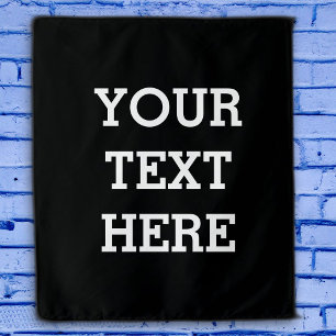 Tapete De Parede Adicione seu próprio texto personalizado aqui pret