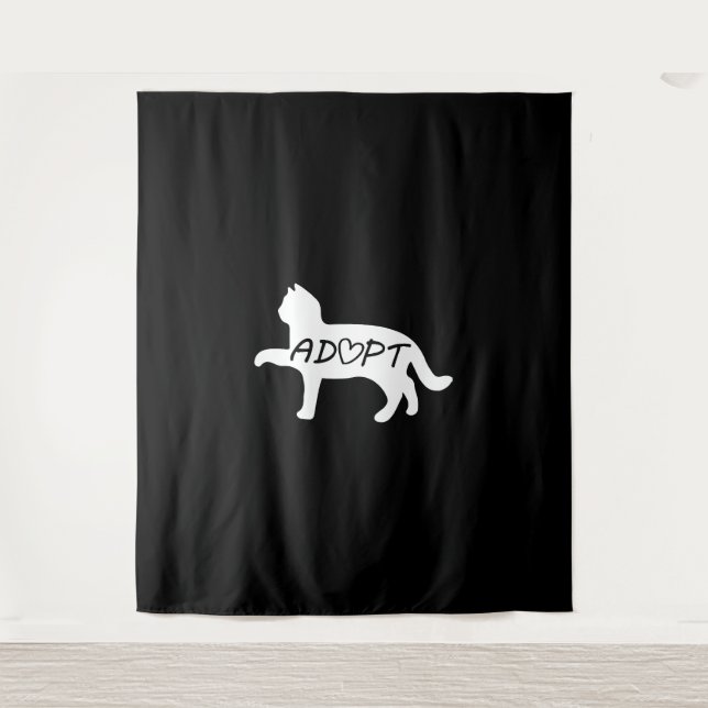 Tapete De Parede Adotar Cat (Frente)