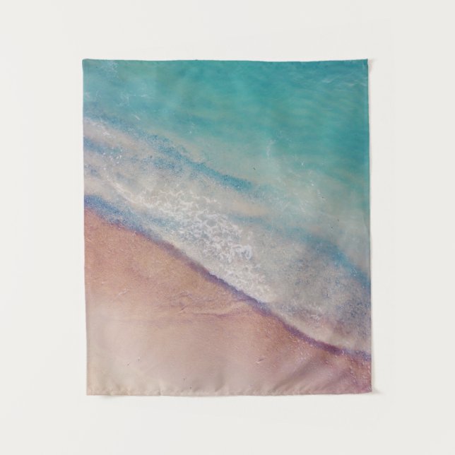 Tapete De Parede Aerial view of seashore (Frente)