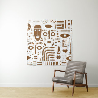 Tapete De Parede African Artwork Tapestry