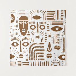 Tapete De Parede African Artwork Tapestry