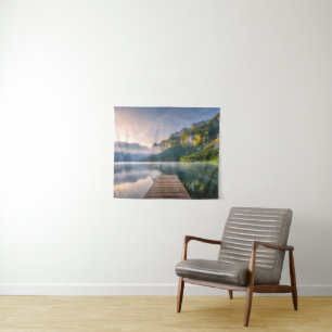 Tapete De Parede Água Azure Alpin Lake, Áustria