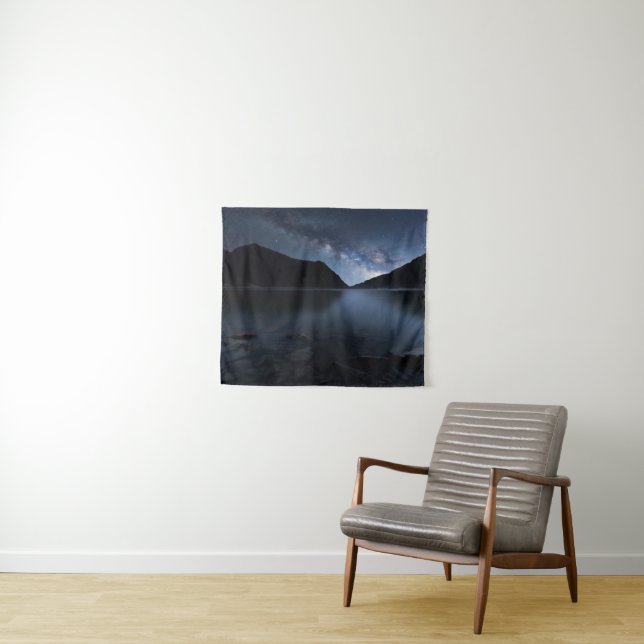 Tapete De Parede Água | Lakeshore à noite (In Situ (Horizontal))