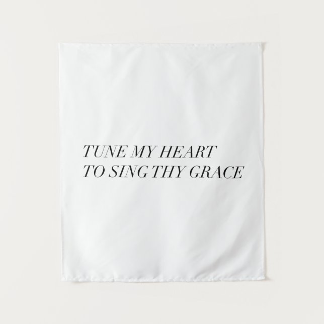 Tapete De Parede ajuste meu coração para cantar Thy benevolência (Frente)