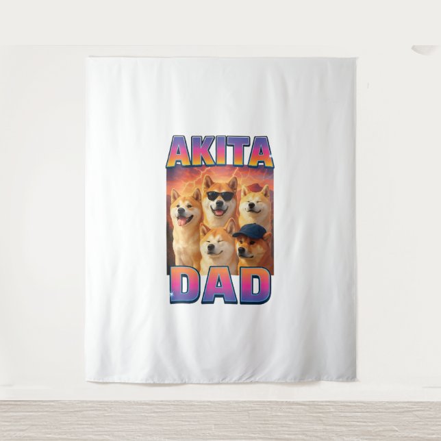 Tapete De Parede Akita (Frente)