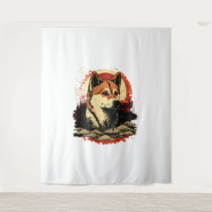 Tapete De Parede Akita Inu Dog