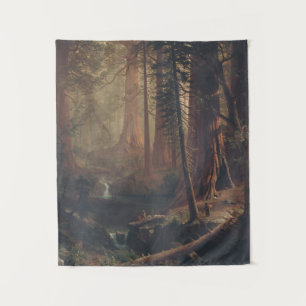 Tapete De Parede Albert Bierstadt Giant Redwood Trees da Califórni