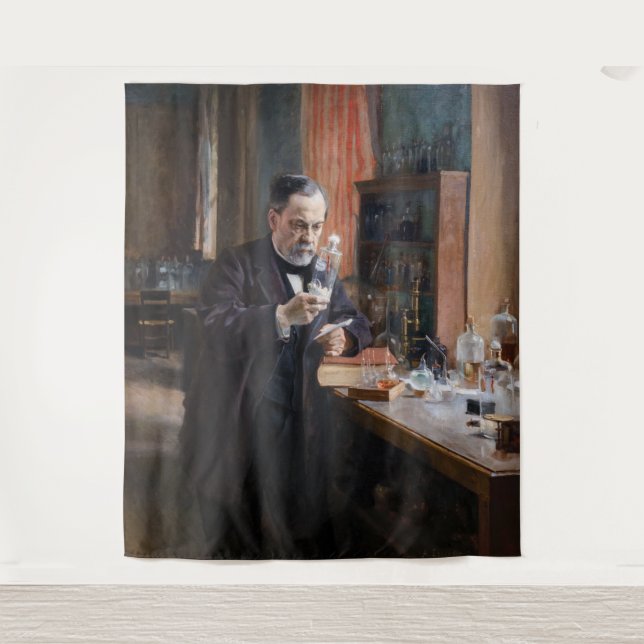 Tapete De Parede Albert Edelsense - Retrato de Louis Pasteur (Frente)