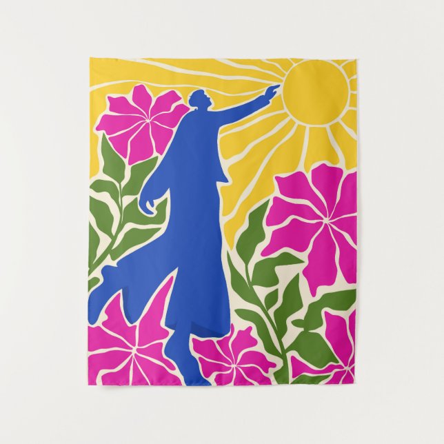 Tapete De Parede Alcance além dos limites (Frente)