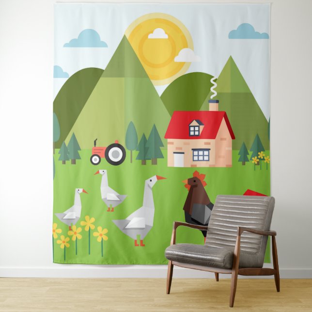 Tapete De Parede Aldeia (In Situ)