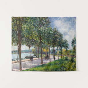 Tapete De Parede Alfred Sisley - Allee de Castanheiras