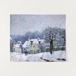 Tapete De Parede Alfred Sisley - Coloque Chenil em Marly, Efeito da