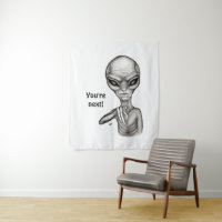 Alienígena ruim, você é a próxima!