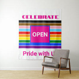 Tapete De Parede Ally Rainbow Progresso LGBT LGBTQ