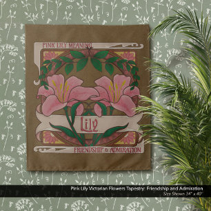 Tapete De Parede Almiração de Amizade Flores Victorianas Rosa