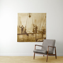 Tapete De Parede Almoço dos Trabalhadores de Ferro no 32º Andar 