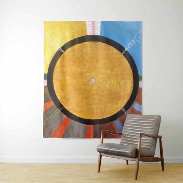 Tapete De Parede Altarpeça 3 | Hilma af Klint | (In Situ)