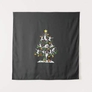 Tapete De Parede Amante de Dança de Ballet Iluminação de Natal Ball