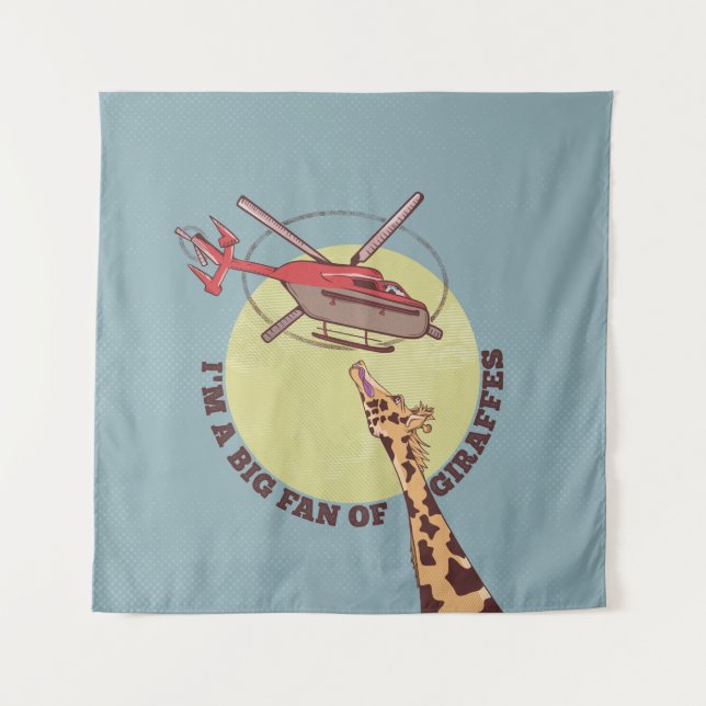 Tapete De Parede Amante de Giraffe (Frente)