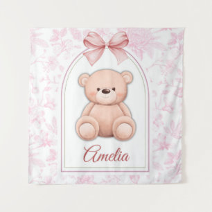Tapete De Parede Amelia Design Personalizado para Berçário com Ur