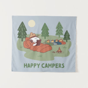 Tapete De Parede Amendoins Campos Snoopy & Woodstock Happy