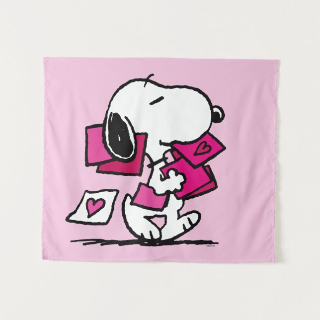 Tapete De Parede Amendoins | DIA DE OS NAMORADOS | Snoopy Com Dias  (Frente (Horizontal))
