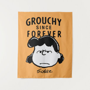 Tapete De Parede Amendoins Grouchy Since Forever Lucy