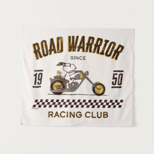 Tapete De Parede Amendoins Guerreiros Rodoviários Snoopy & Woodst