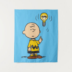 Tapete De Parede Amendoins Ideia da lâmpada de Charlie Brown