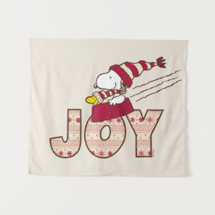 Tapete De Parede Amendoins Passeio De Snoopy & Woodstock Joy