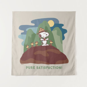 Tapete De Parede Amendoins Satisfação Pura de Snoopy & Woodstock