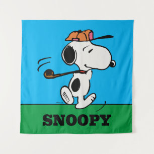 Tapete De Parede Amendoins Snoopy Golf Swing