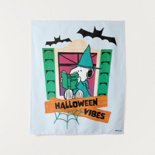Tapete De Parede Amendoins Snoopy Poções Mágicas Halloween
