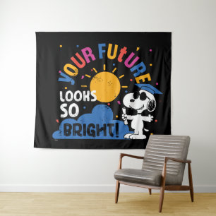 Tapete De Parede Amendoins Snoopy Seu Futuro Parece Tão Brilhante