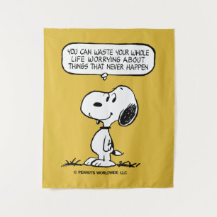 Tapete De Parede Amendoins Snoopy, você não aguenta sua vida inte
