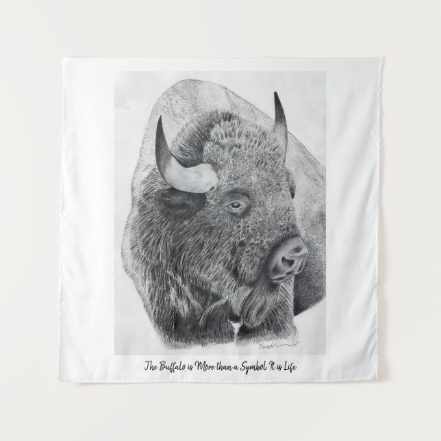 Tapete De Parede American Buffalo (Frente)