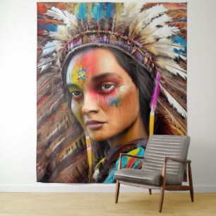 Tapete De Parede Americano nativo