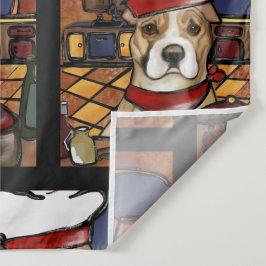 TAPETE DE PAREDE AMERICANO STAFFORDSHIRE TERRIER