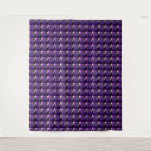 Tapete De Parede Ametyst Gemstone Purple