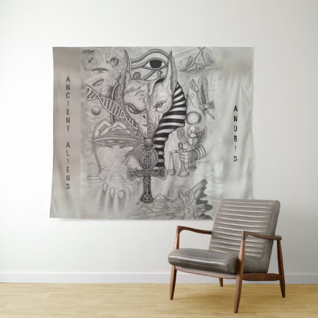 Tapete De Parede Ancient Aliens , Anubis (In Situ (Horizontal))