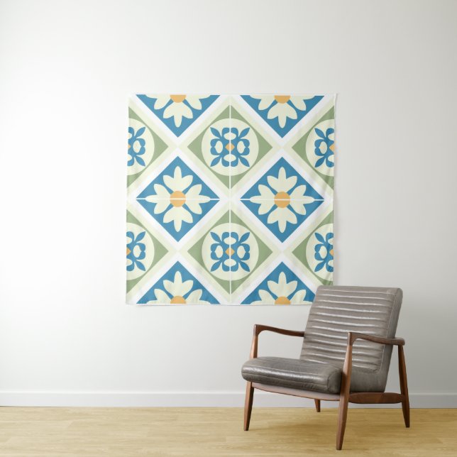 Tapete De Parede Andalusian Tiles 13 (In Situ (Horizontal))