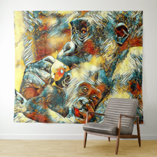 Tapete De Parede AnimalArt_Gorilla_001