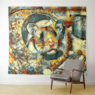 Tapete De Parede AnimalArt_Hamster_002