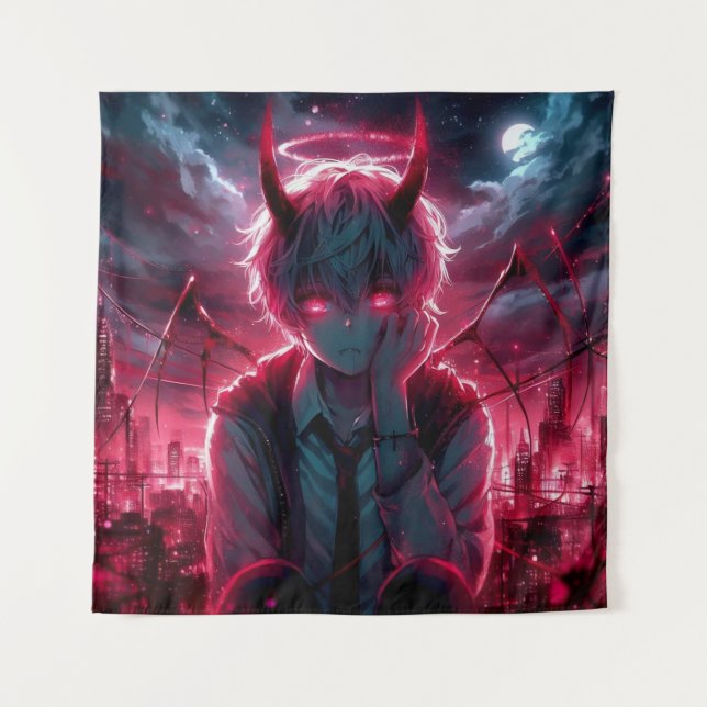 Tapete De Parede Anime Demônio (Frente)