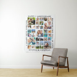 Tapete De Parede Aniversário Colagem de 33 Fotos Fundo de Cena para