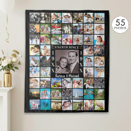 Tapete De Parede Aniversário Colagem de Fotos Memórias Fundo 55