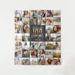 Tapete De Parede Aniversário de 100 anos moderno multi foto