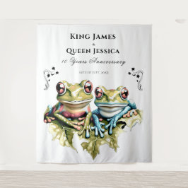 Tapete De Parede Aniversário de 10 Anos de Casamento Festa Casual n